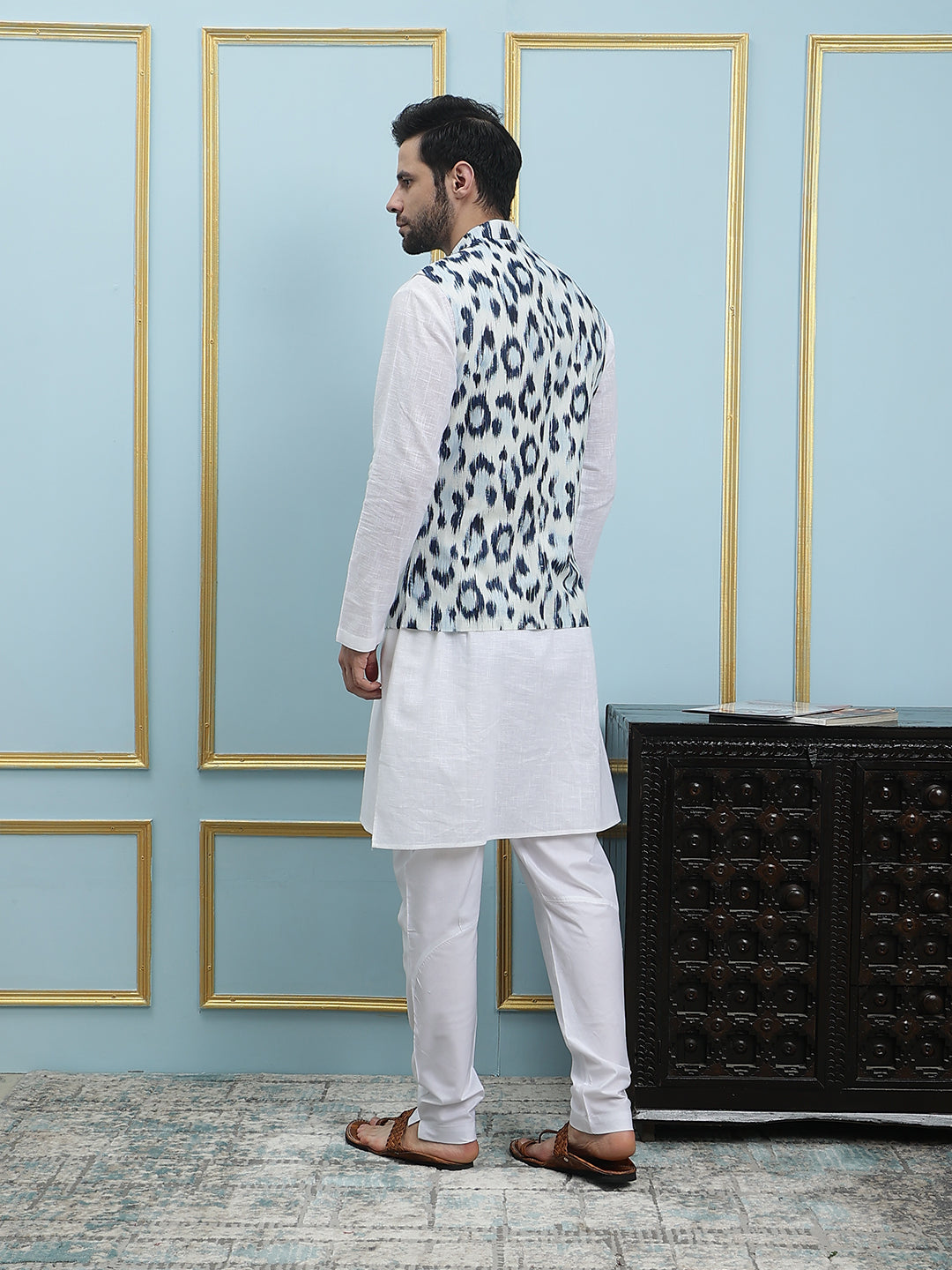 Printed Nehru Jacket