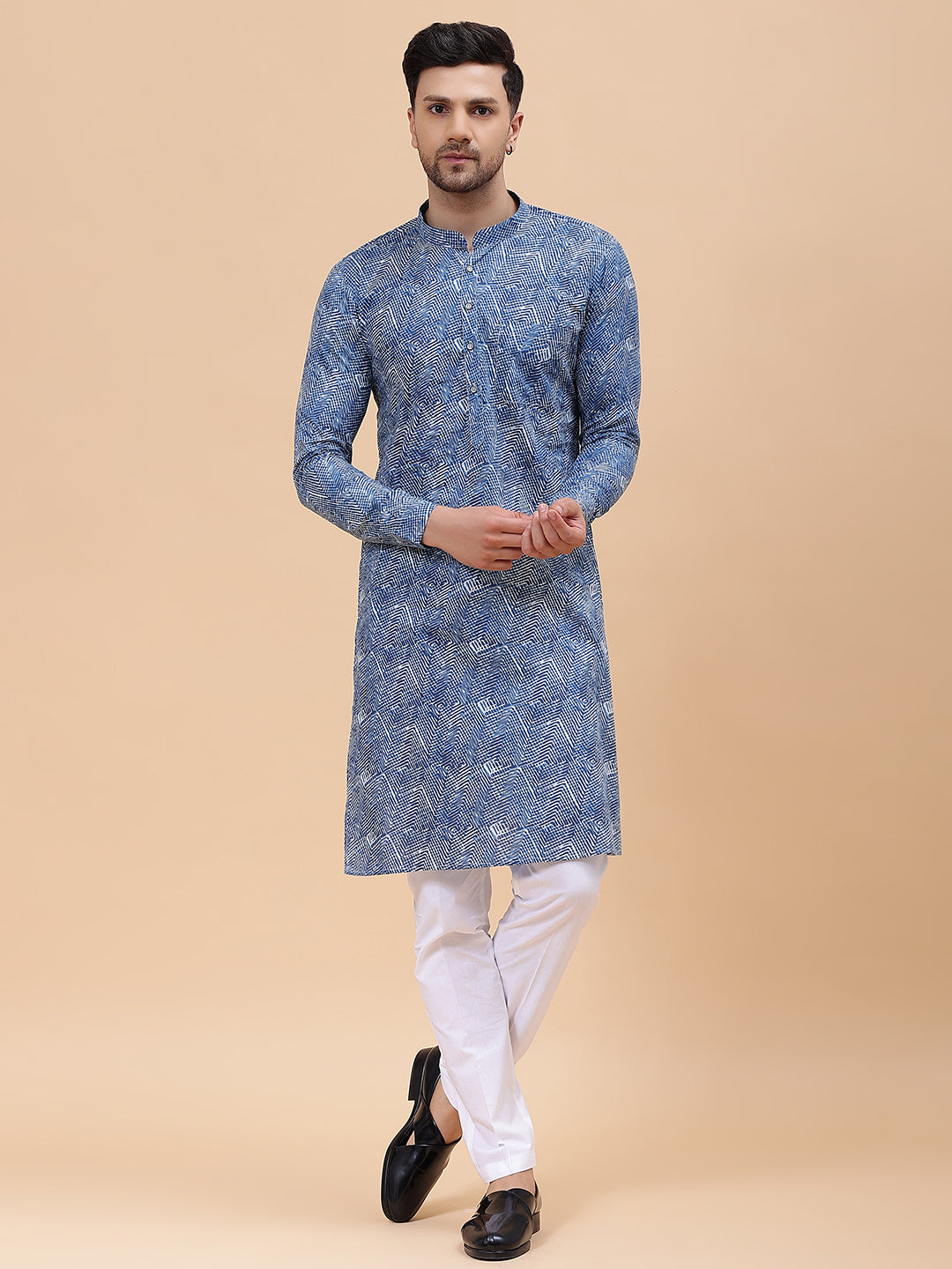 Pure Cotton Printed Straight kurta