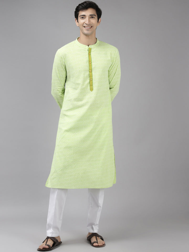 Printed Pure Cotton Straight Kurta