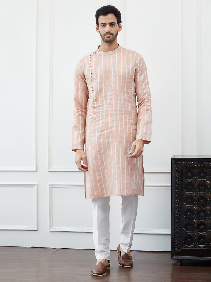 Thread worked Pure cotton Kurta