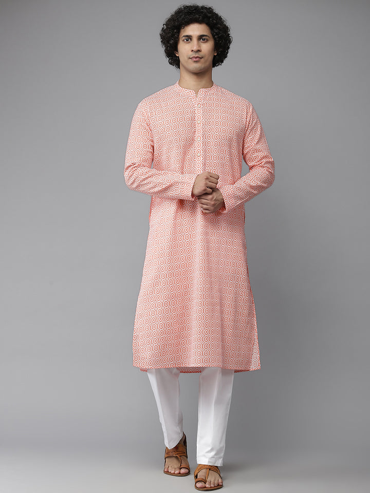 Printed Pure Cotton Straight Kurta