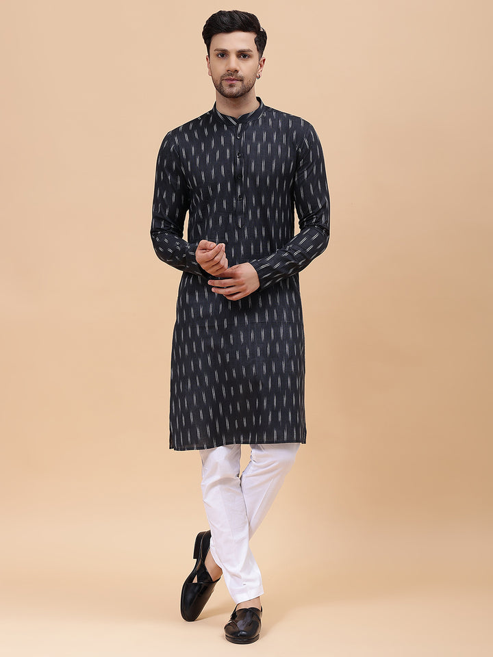 Pure Cotton Printed Straight kurta