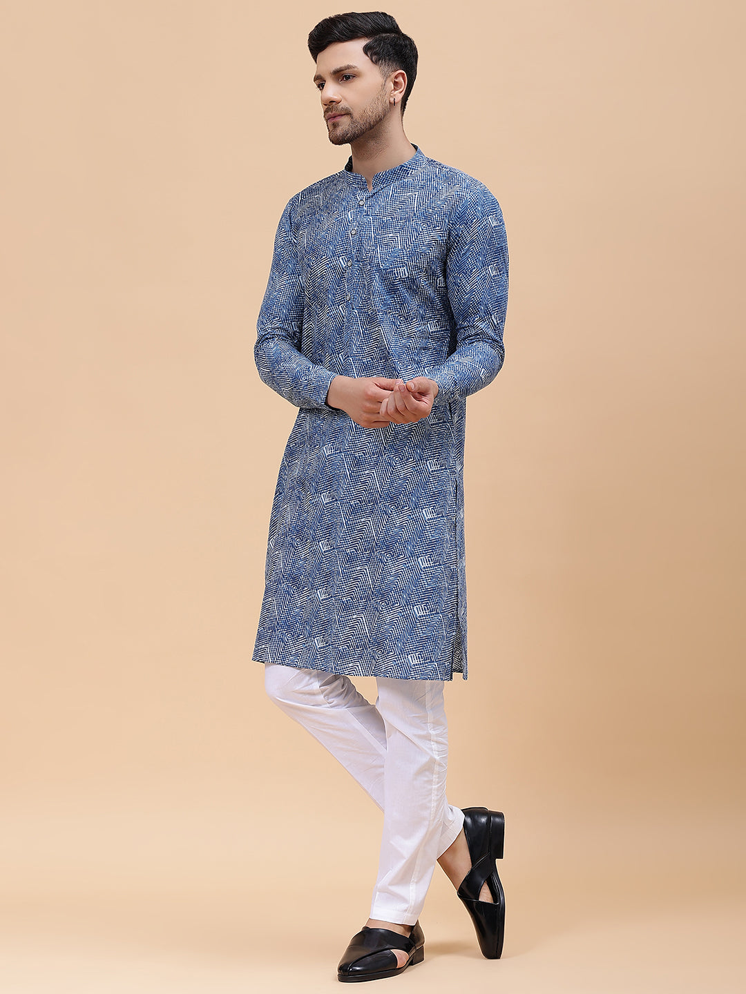 Pure Cotton Printed Straight kurta