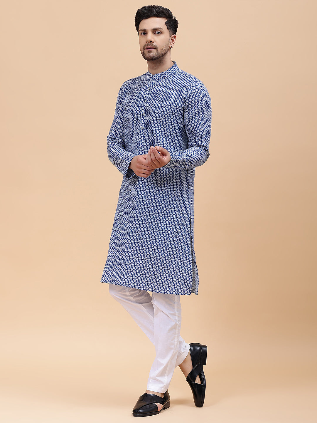 Pure Cotton Printed Straight kurta