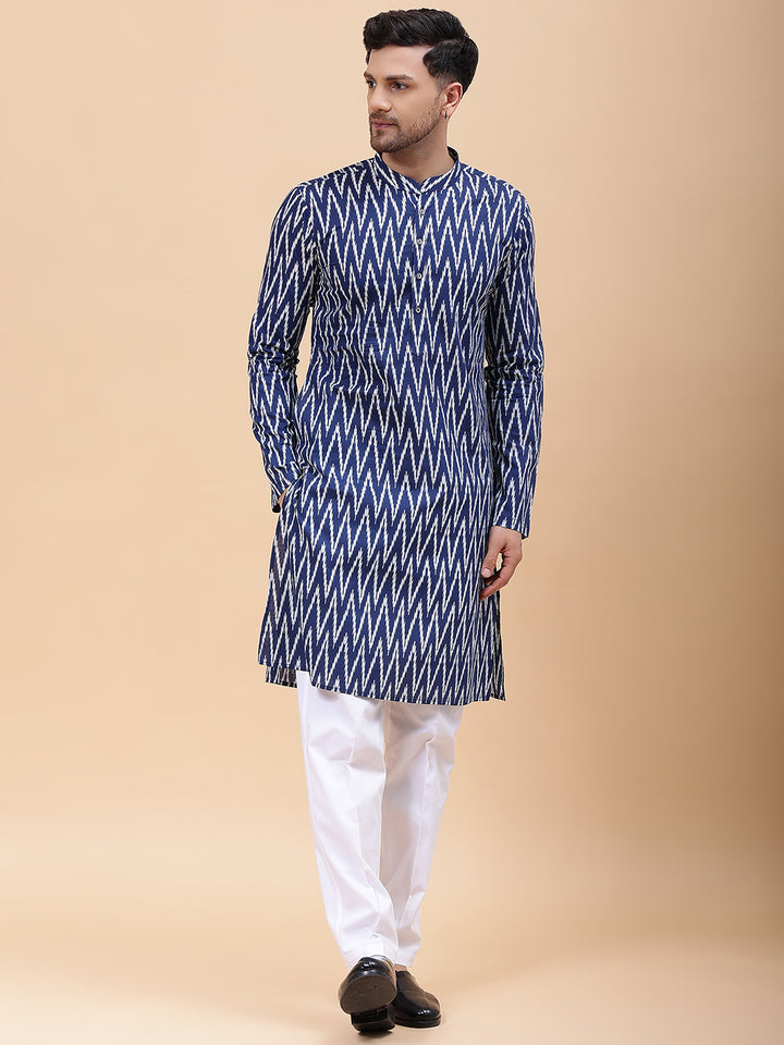 Pure Cotton Printed Straight kurta