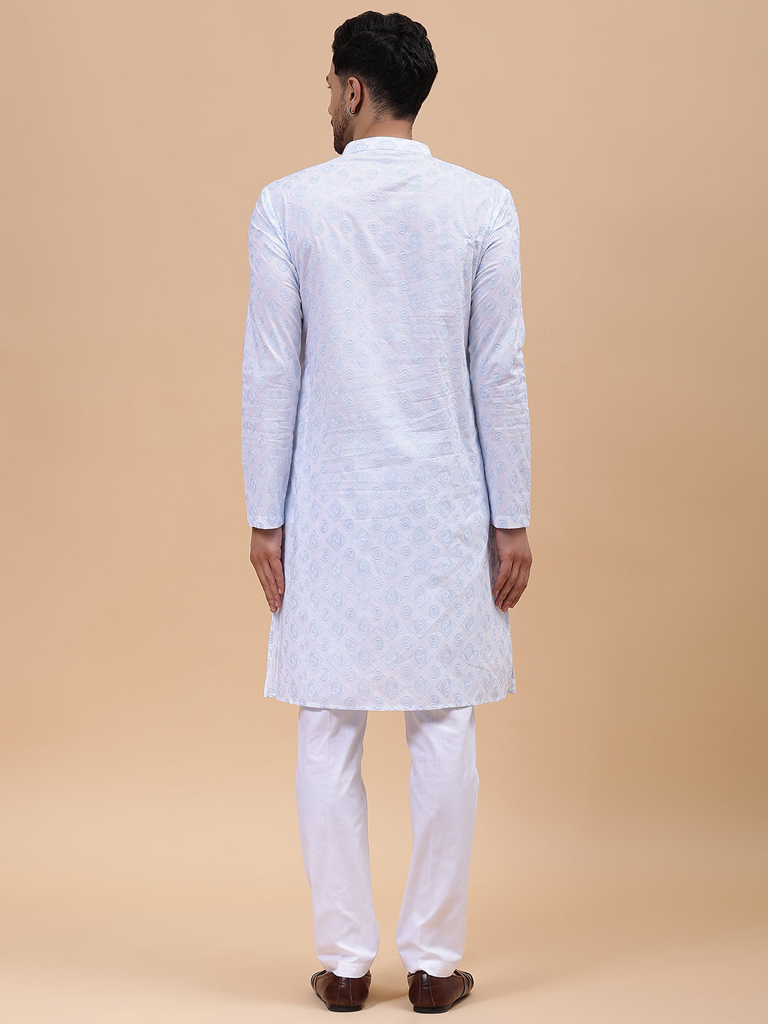 Pure Cotton Embroidered Straight kurta