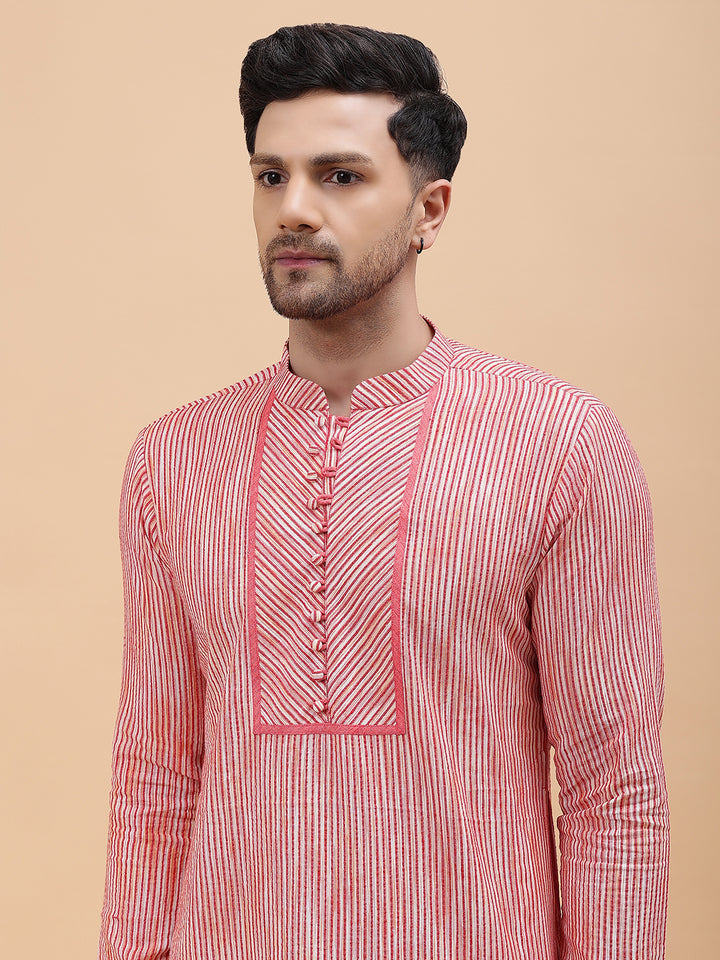 Pure Cotton Printed Straight kurta