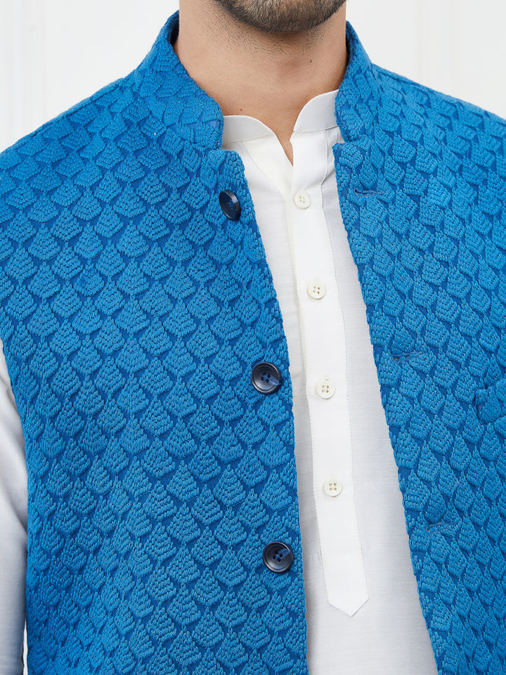 Embroidered Nehru Jacket