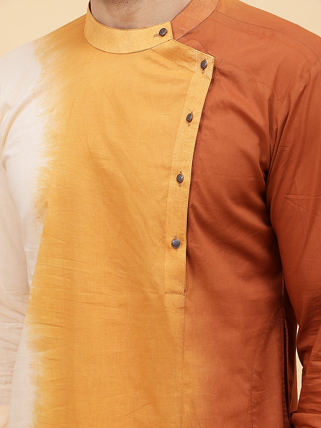 Ombre Dyed Pure Cotton Kurta