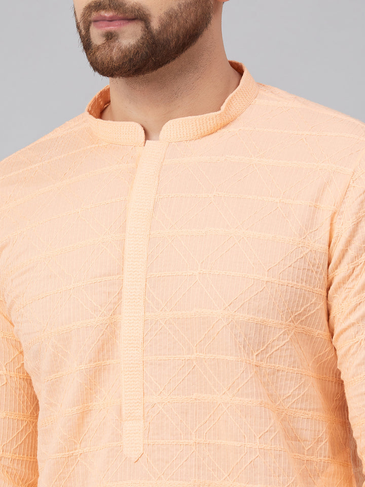 Chikankari Embroidered Straight kurta