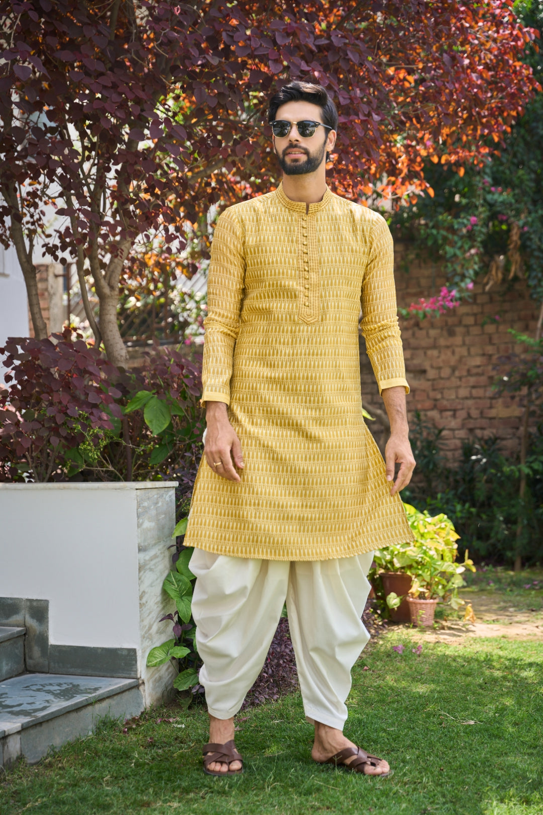 Pure Cotton Printed Straight Kurta With Patiala Salwar