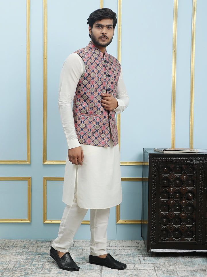 Printed Nehru Jacket