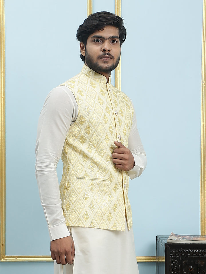 Embroidered Nehru Jacket