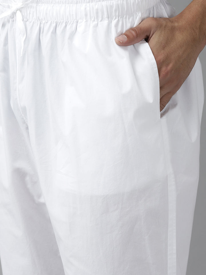 Cotton Slub Straight kurta with Pyjama