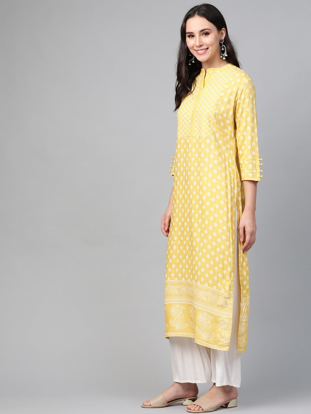 Printed Straight Kurta