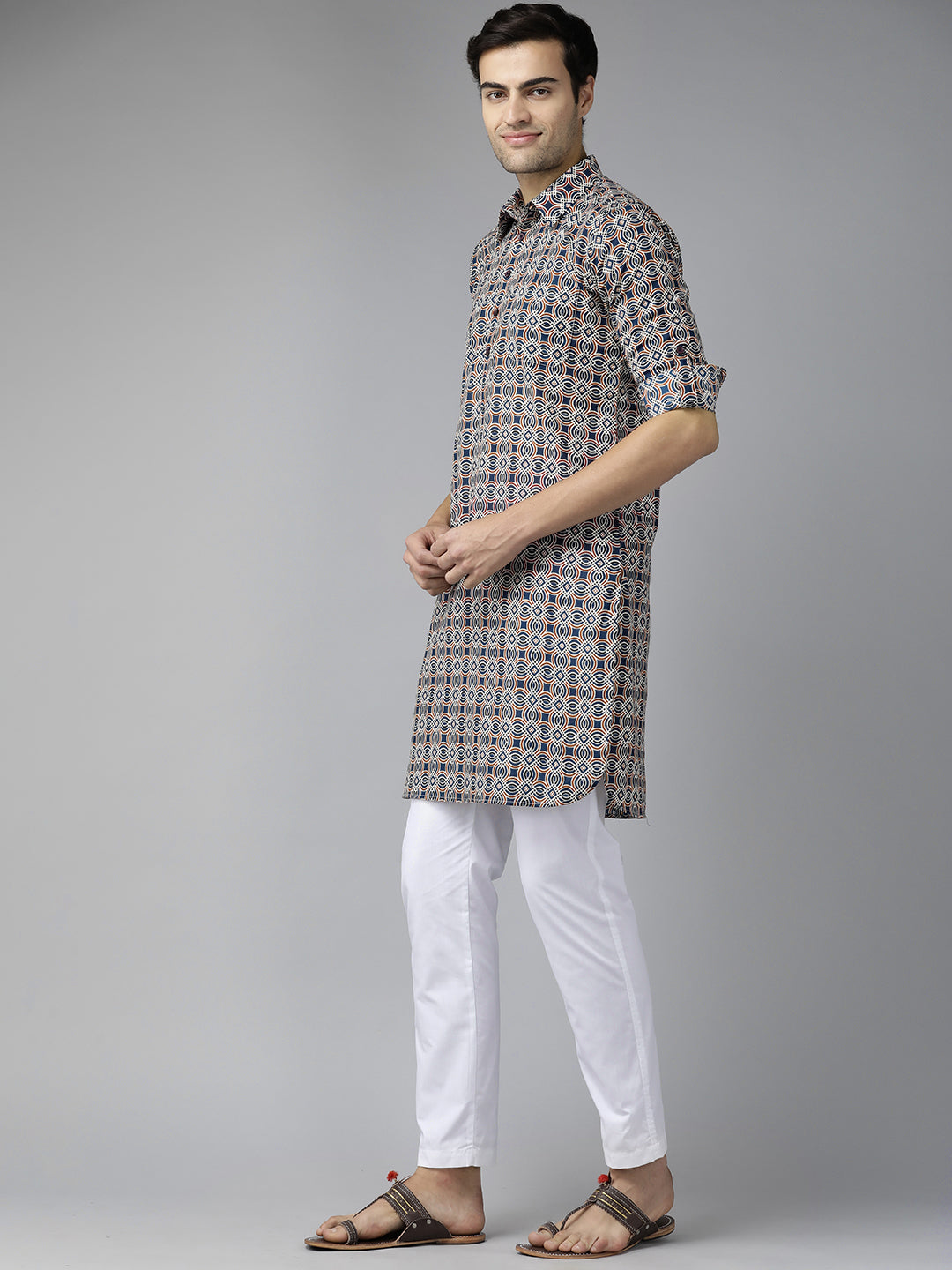 Pure Cotton Pathani kurta with Pyjama