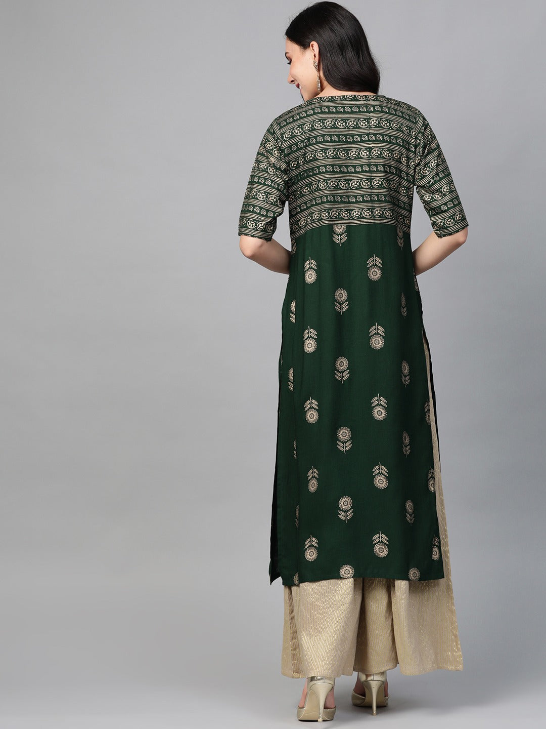 Printed Straight Kurta