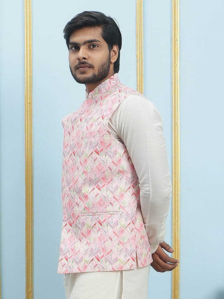 Printed Nehru Jacket