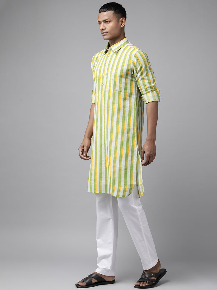 Pure Cotton Pathani kurta with Pyjama