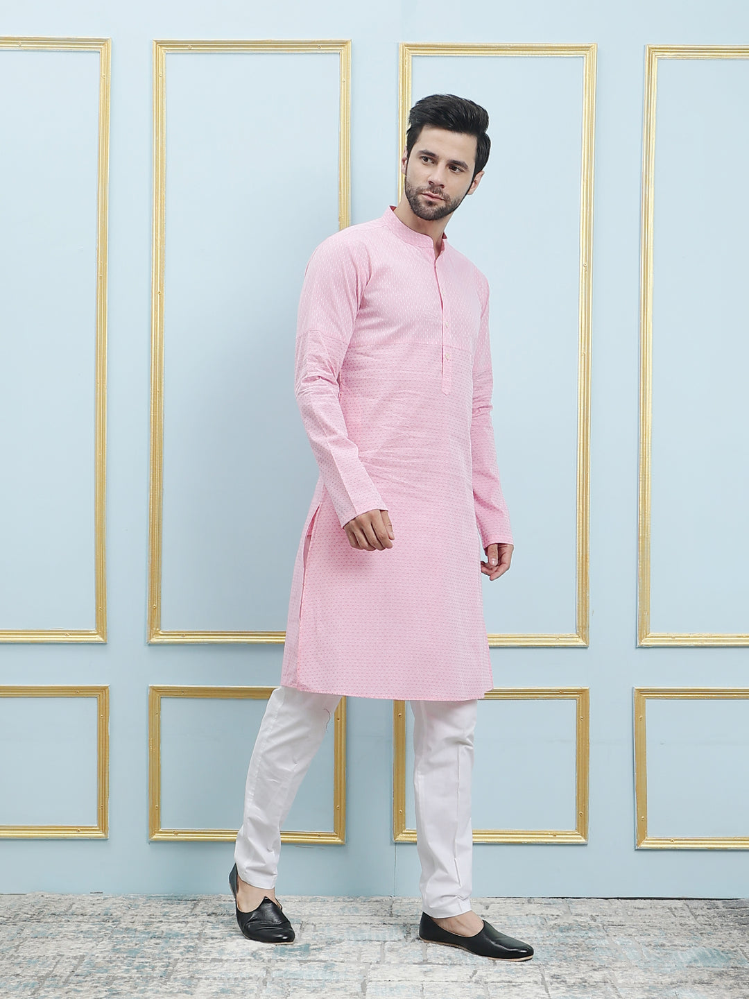 Printed Pure Cotton Straight Kurta