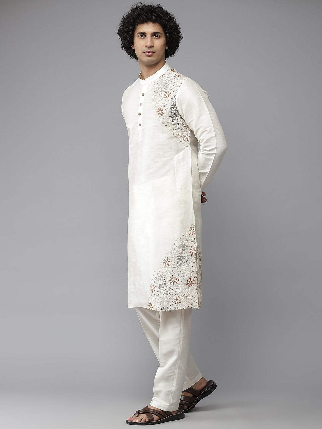 Cotton Silk Straight kurta