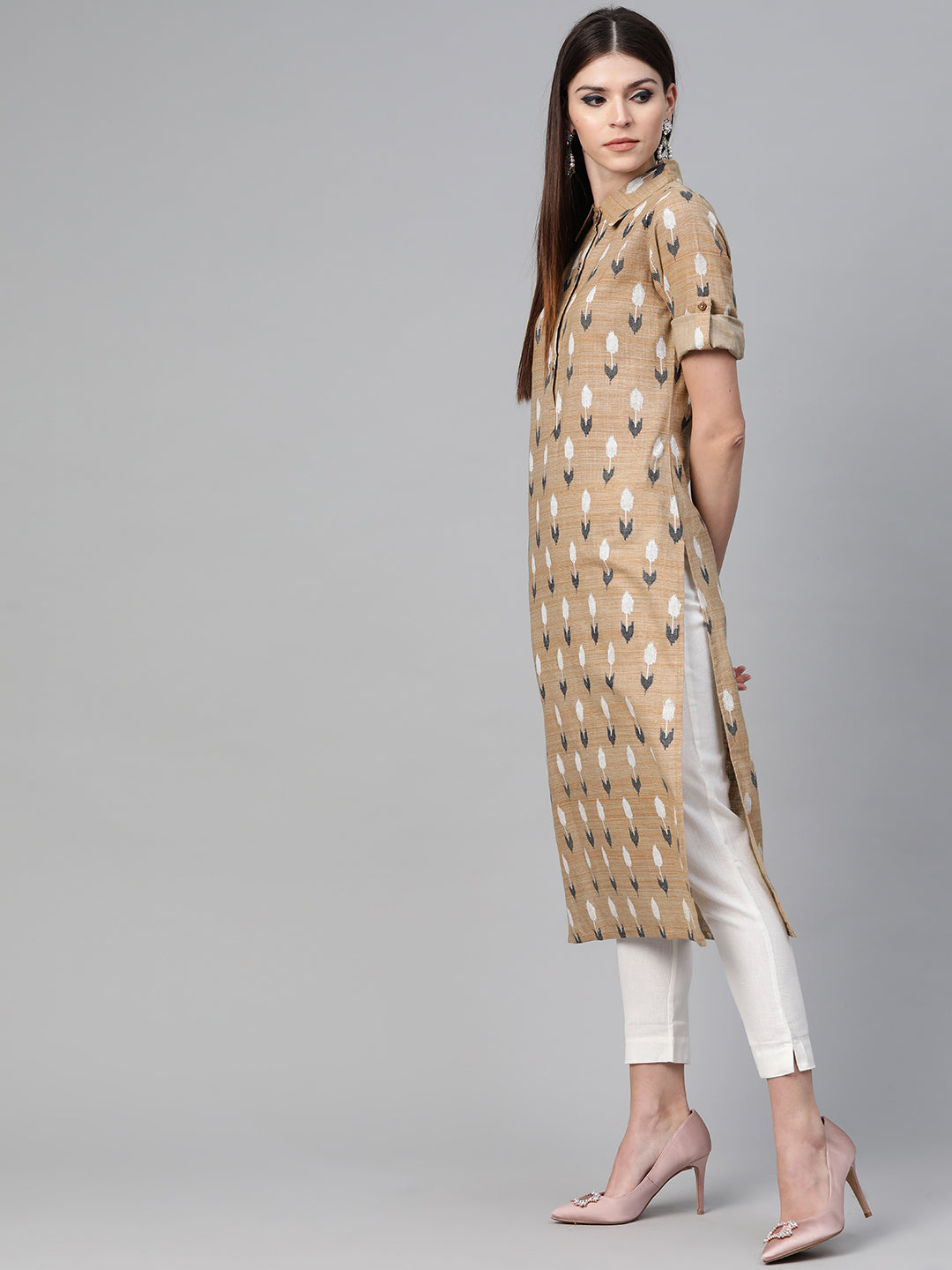 Printed Straight kurta