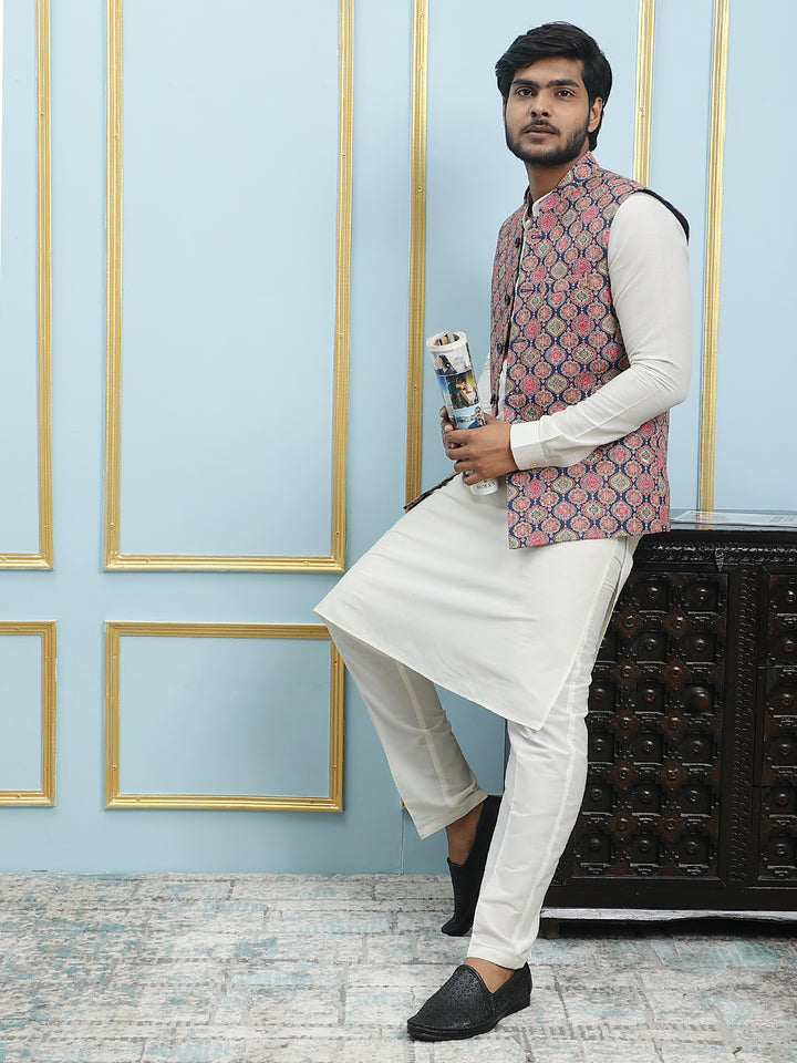 Printed Nehru Jacket