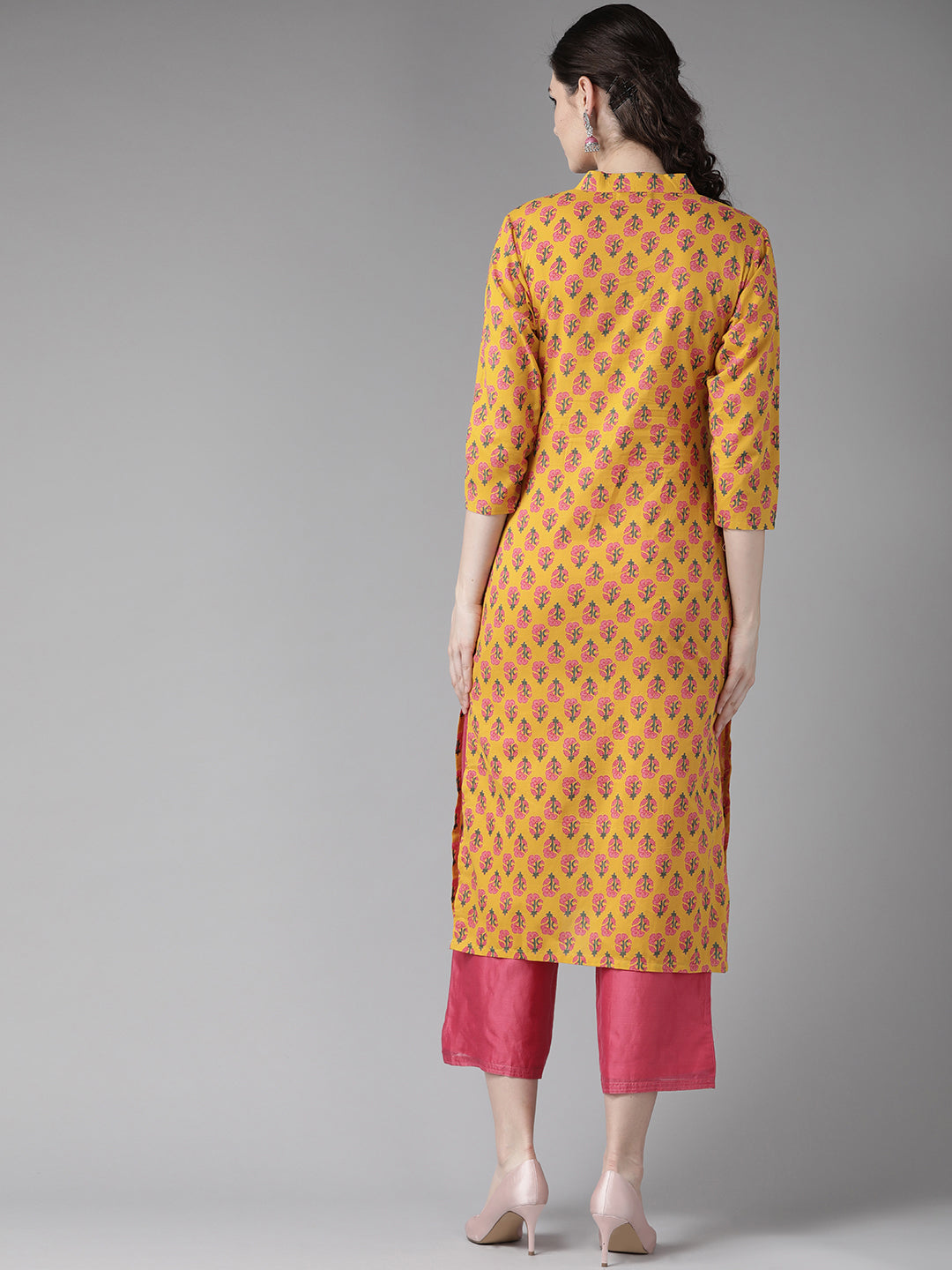 Floral Printed Straight kurta