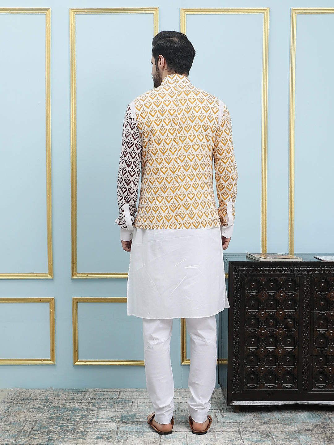 Printed Nehru Jacket