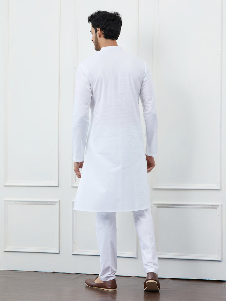 Thread Work Pure Cotton Kurta