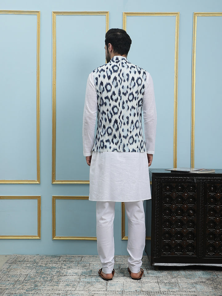 Printed Nehru Jacket