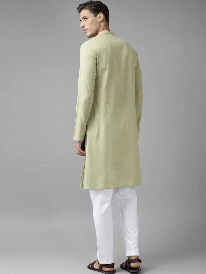 Cotton Slub Straight kurta