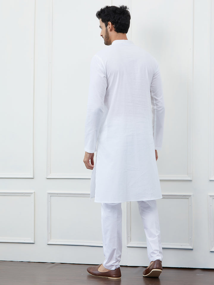 Sequin and Thread Work Pure Cotton Kurta