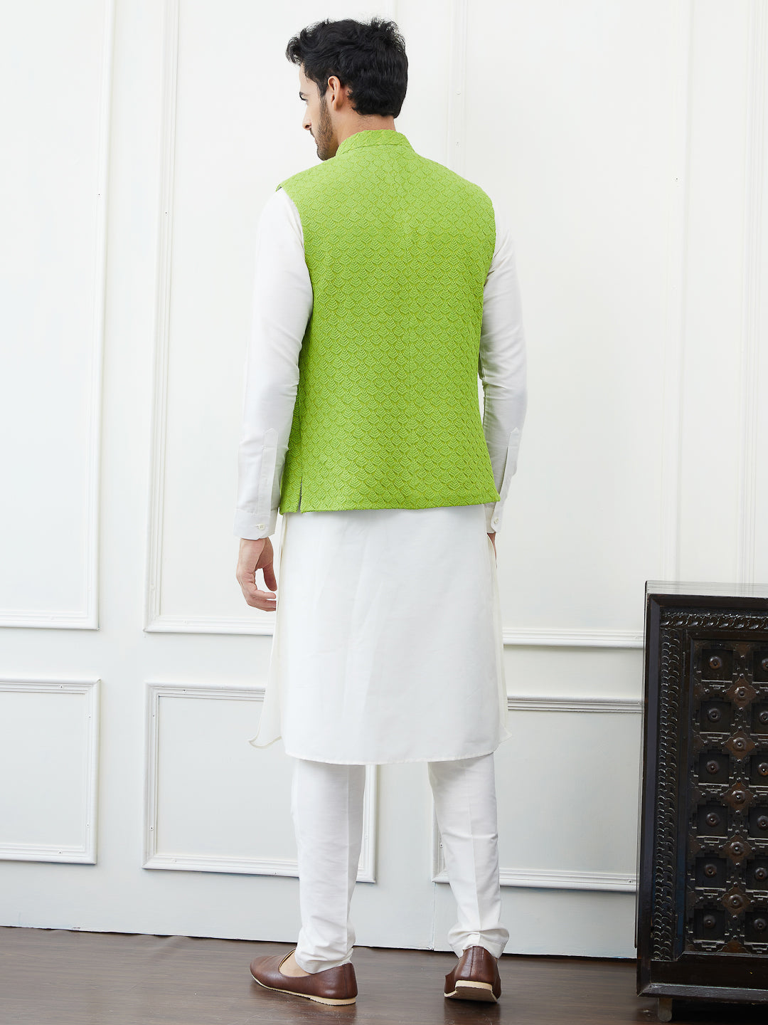 Embroidered Nehru Jacket