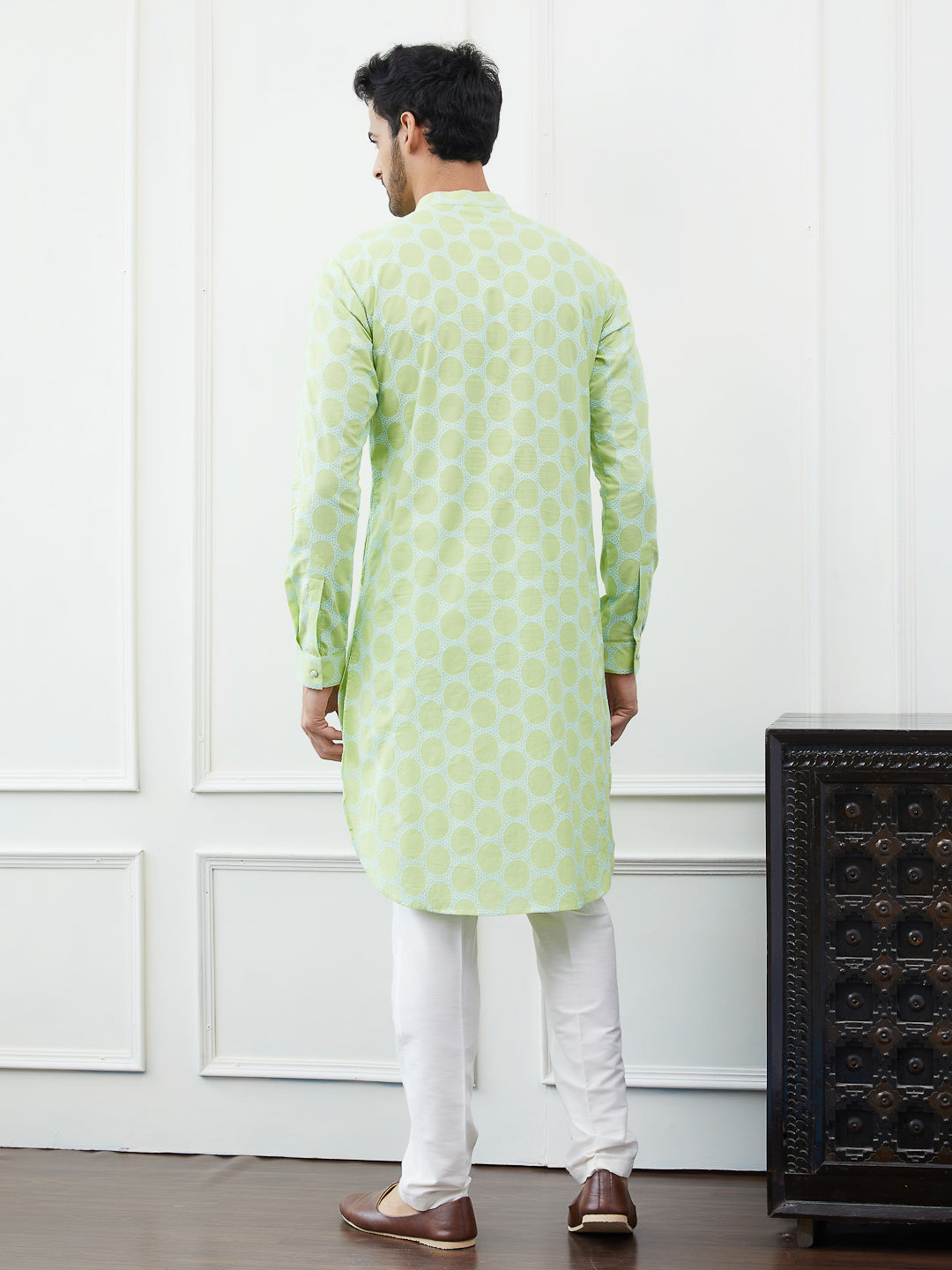 Embroidered Pure Cotton Straight Kurta