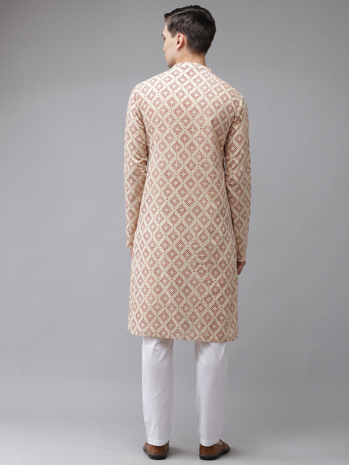 Handcrafted Block Printed Sustainable Straight kurta