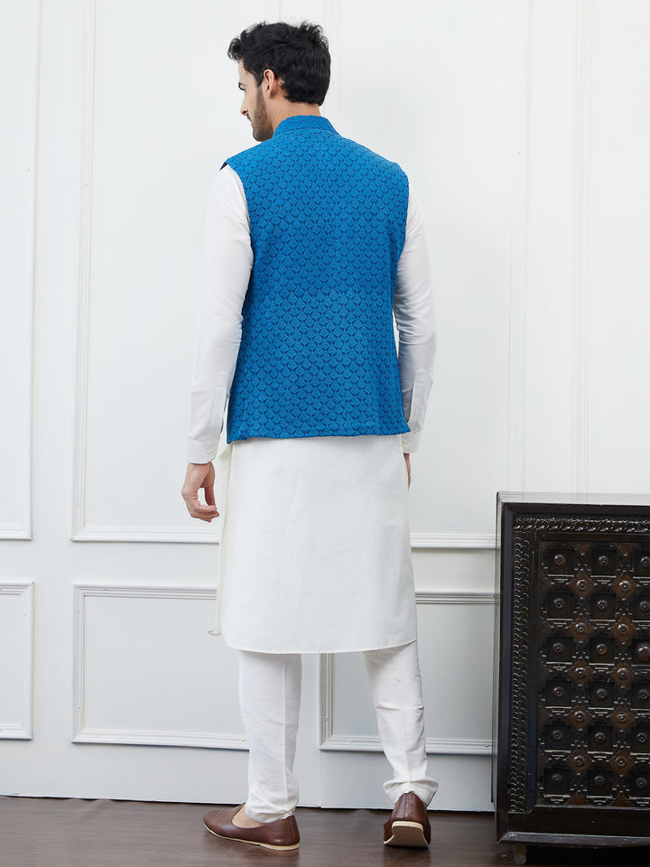 Embroidered Nehru Jacket