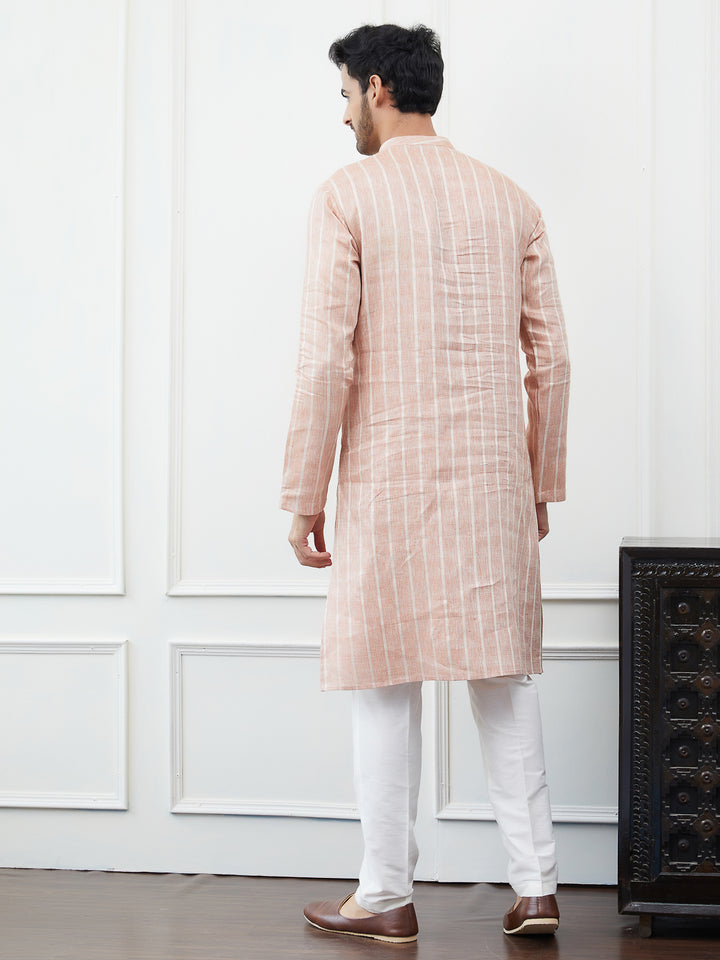 Thread worked Pure cotton Kurta