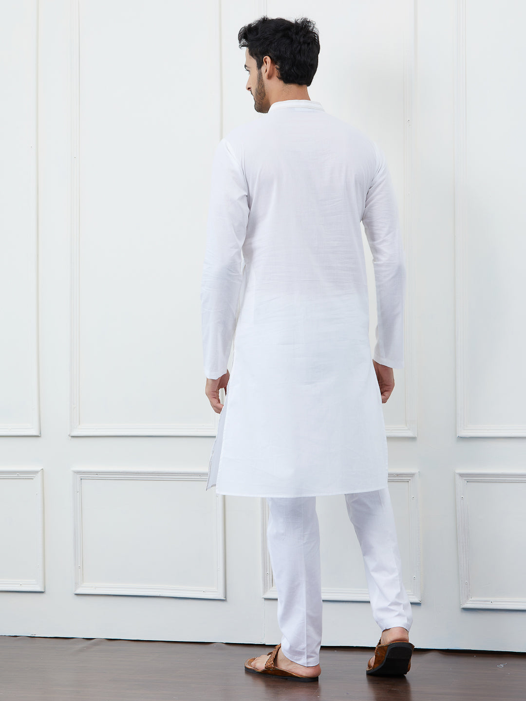 Thread Work Pure Cotton Kurta