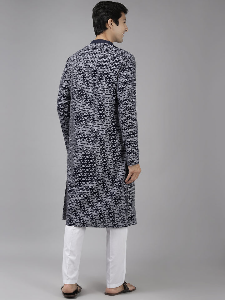 Printed kurta with Pyjama