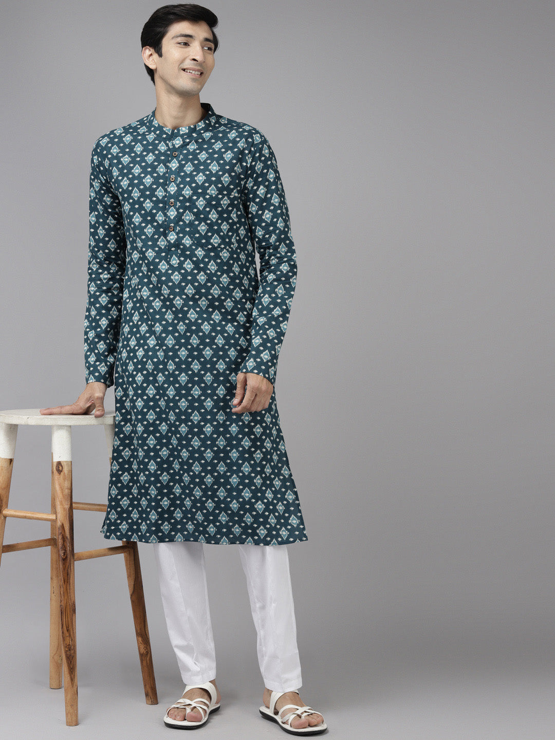 Printed Straight kurta