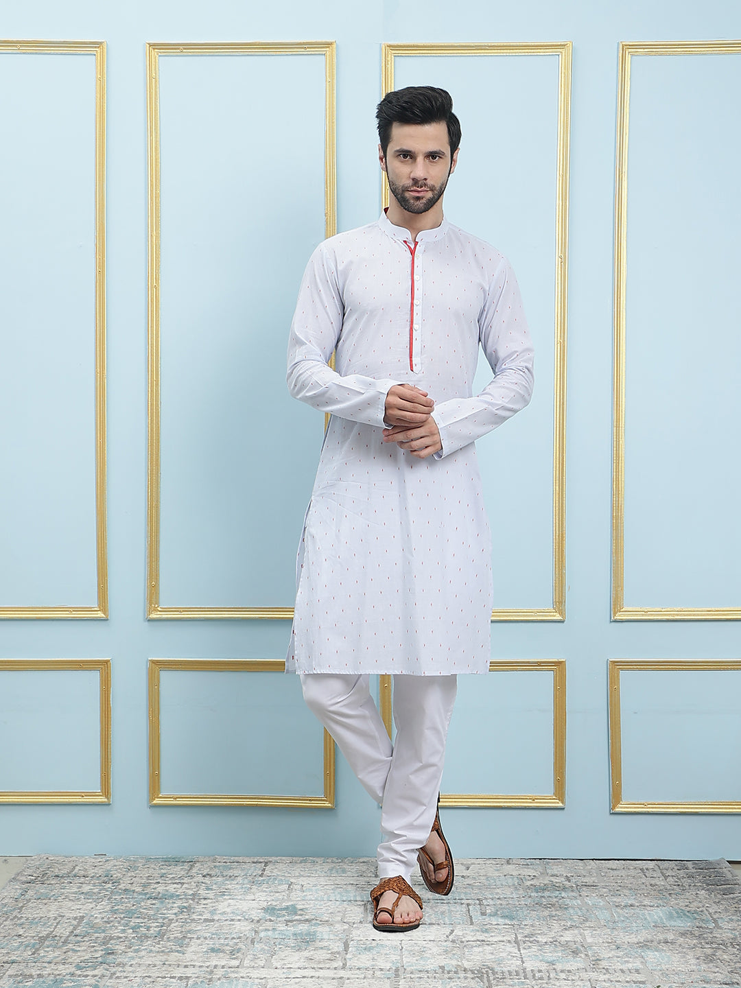 Printed Pure Cotton Straight Kurta