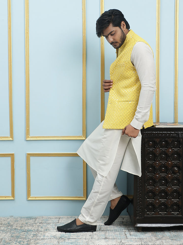 Embroidered Nehru Jacket