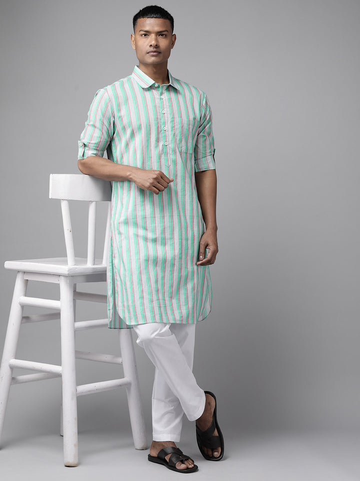 Pure Cotton Pathani kurta with Pyjama