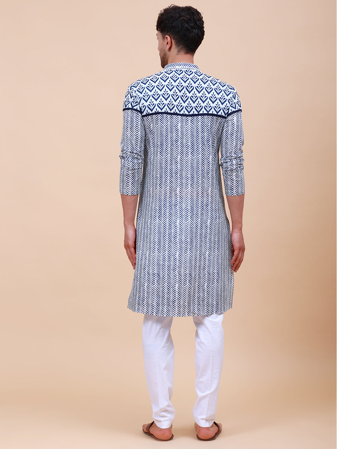 Printed Straight Cotton Kurta