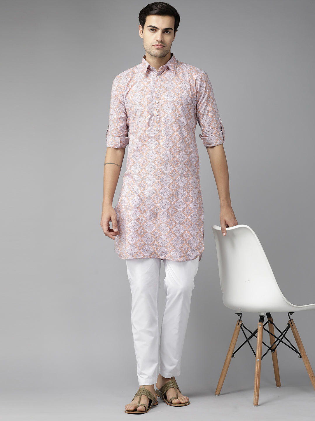 Pure Cotton Pathani kurta with Pyjama