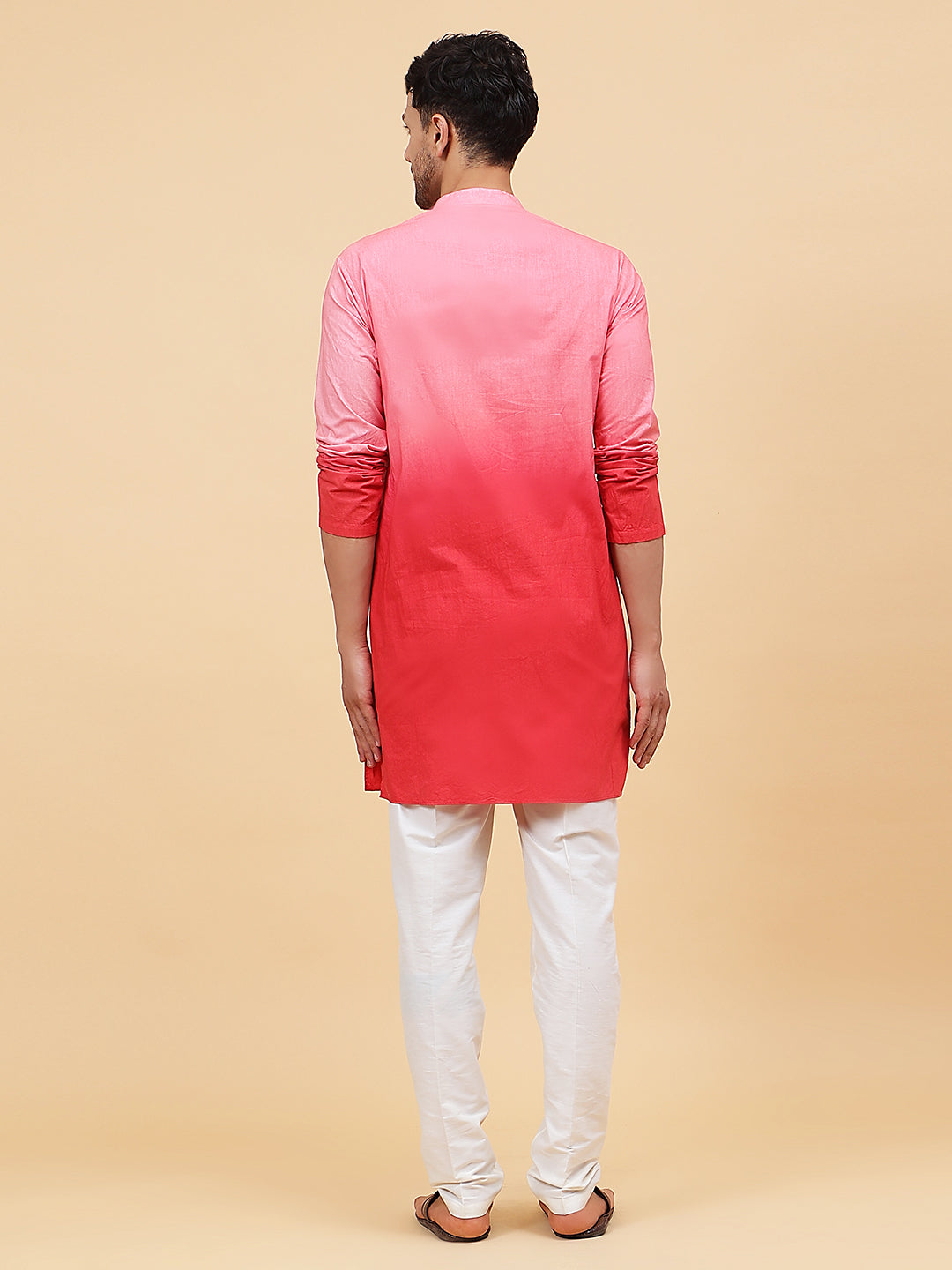 Ombre Dyed Pure Cotton Kurta