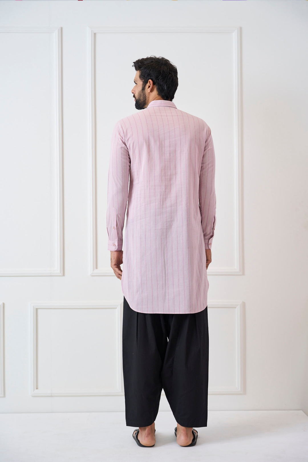 Pure Cotton Printed Pathani Kurta