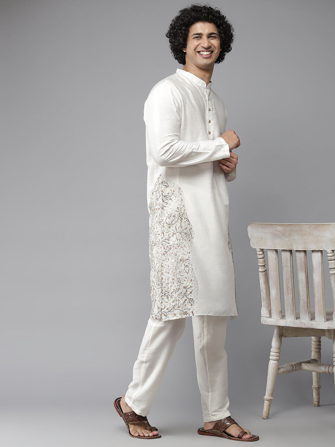 Cotton Silk Straight kurta