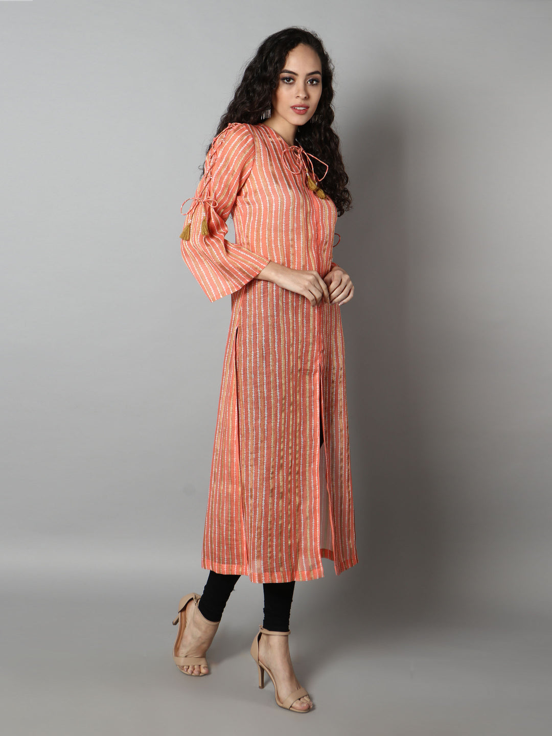 Striped Printed kurta